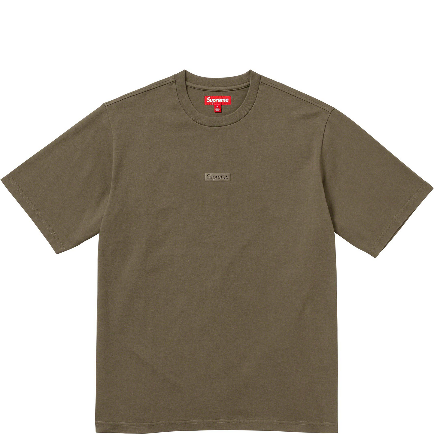 Supreme High Density Small Box Short Sleeve Tee Olive (FW23)