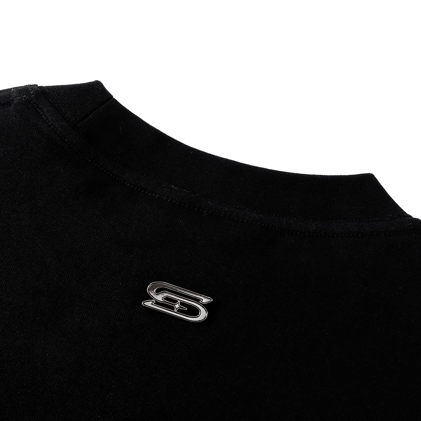 SLOWDOWN Time Out SD Athletic Logo Tee Black (SS26)
