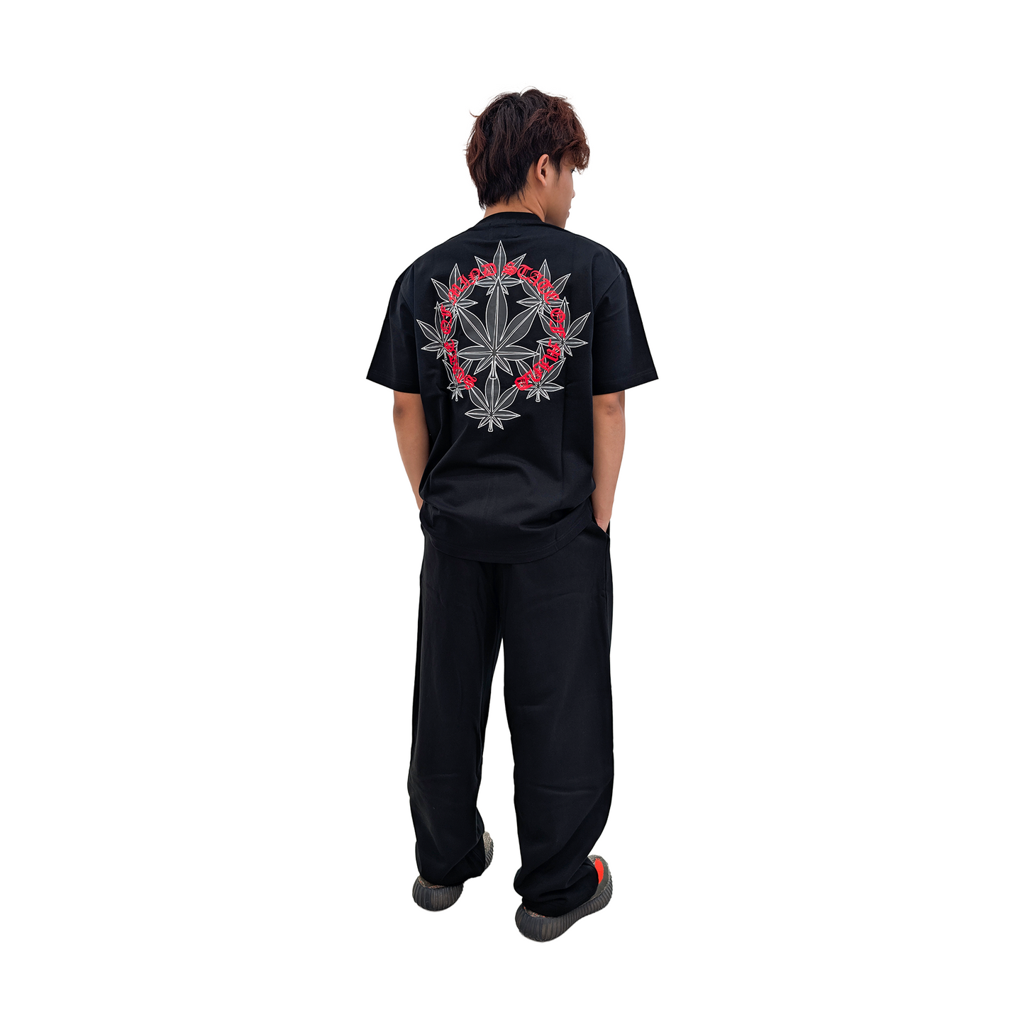 Stoned & Co ® WBB25 : Triple Maple Sweatpants Black (SS25)