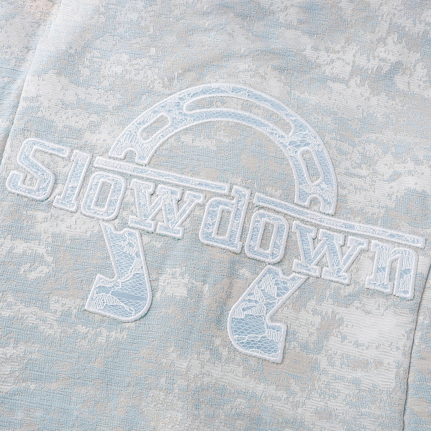 SLOWDOWN Equine Tang Top Light Blue (SS26)