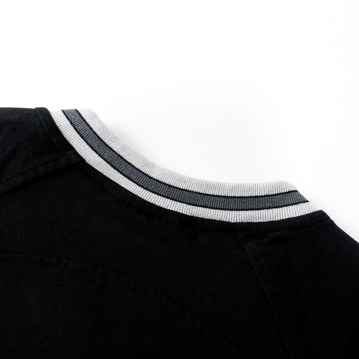 SLOWDOWN Time Out SD V-Neck Jersey Kuil Hitam (SS26)