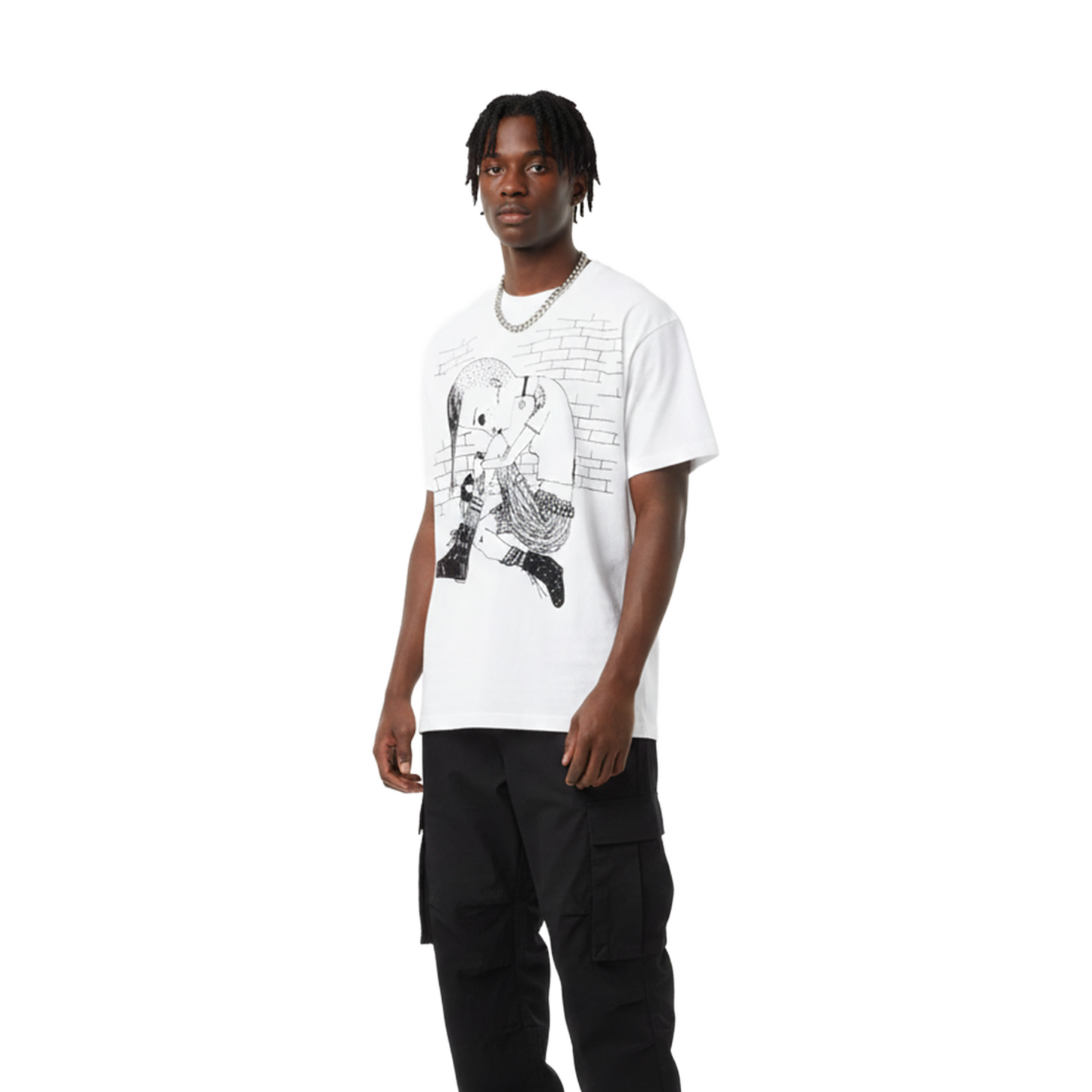 Supreme Y's by Yohji Yamamoto Thinker Tee White (FW25)
