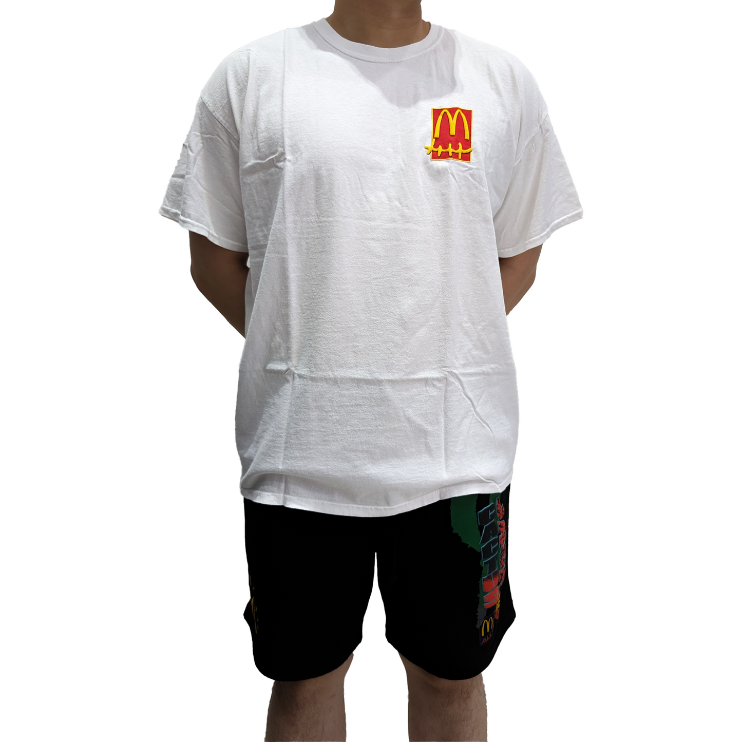 Travis Scott x McDonald's Action Figure Series Tee White