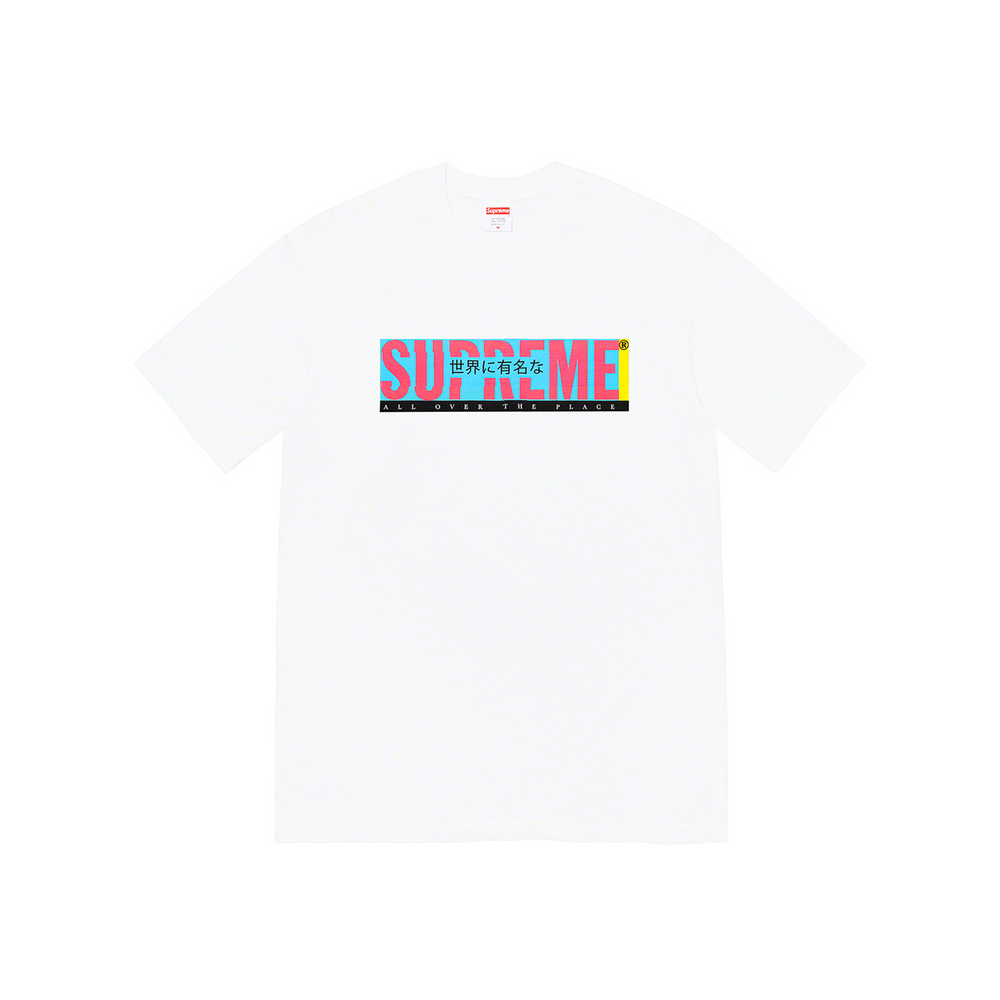 Supreme All Over Tee White (SS22)