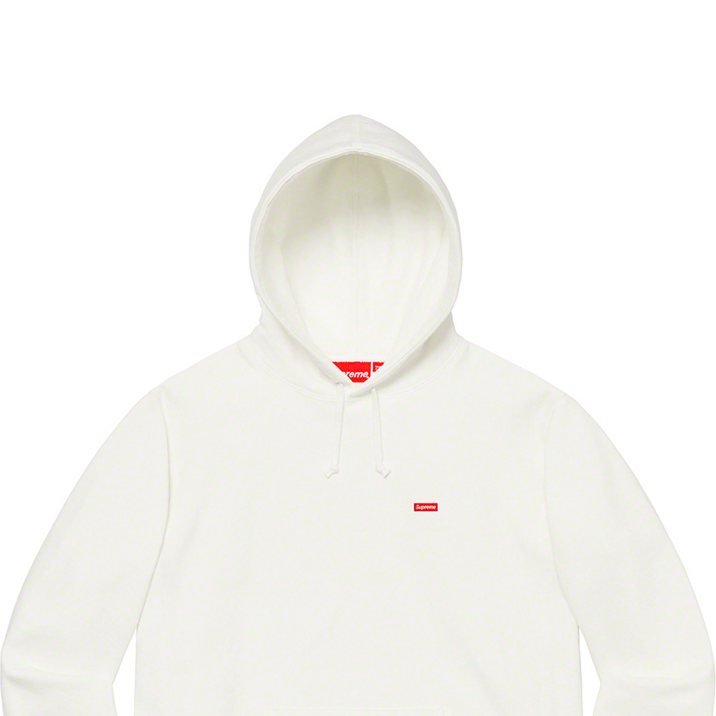 Supreme Small Box Hooded Sweatshirt White (SS23)