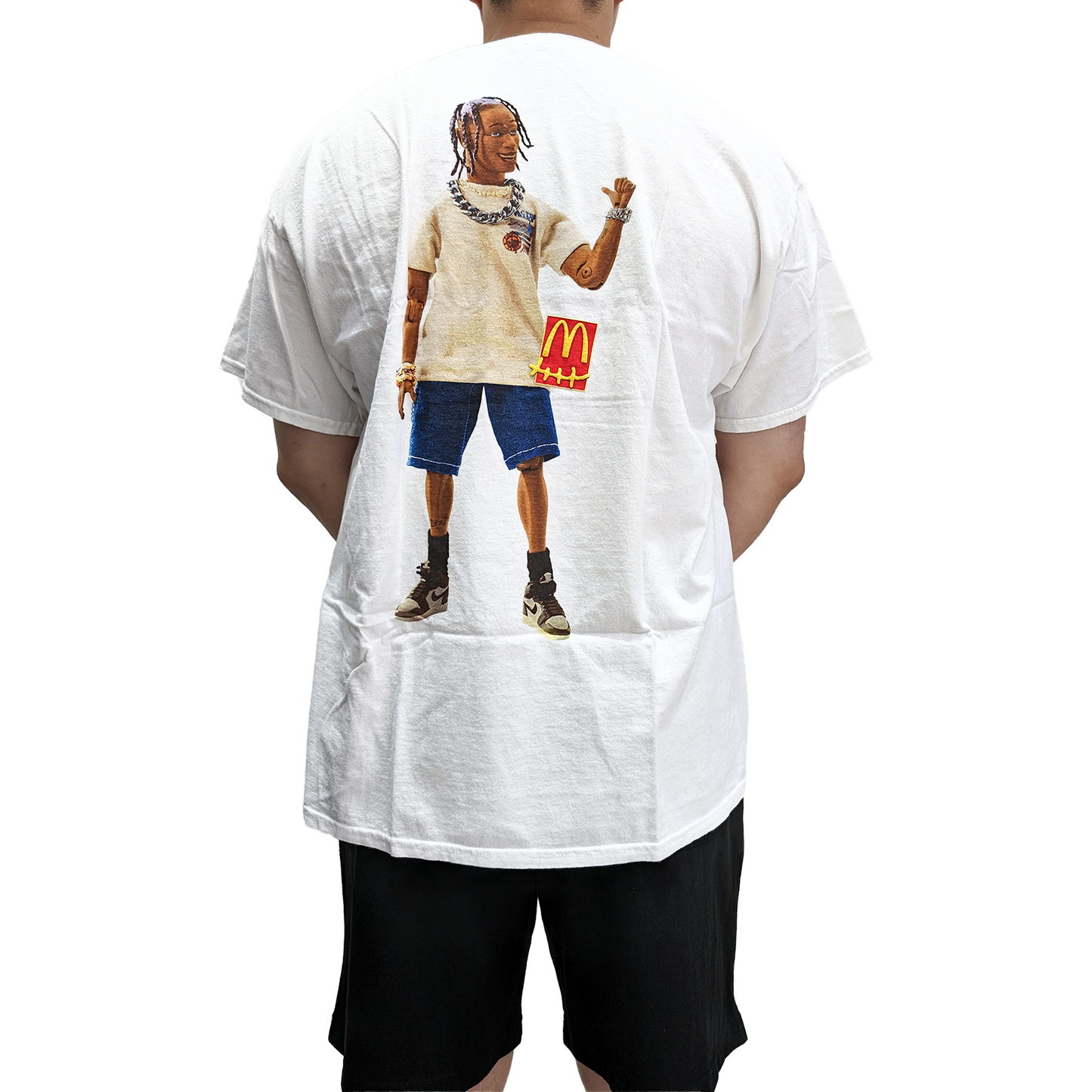 Travis Scott x McDonald's Action Figure Series Tee White