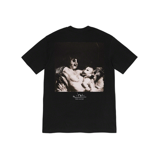 Supreme Joel-Peter Witkin Mother and Child Tee Black (FW20)