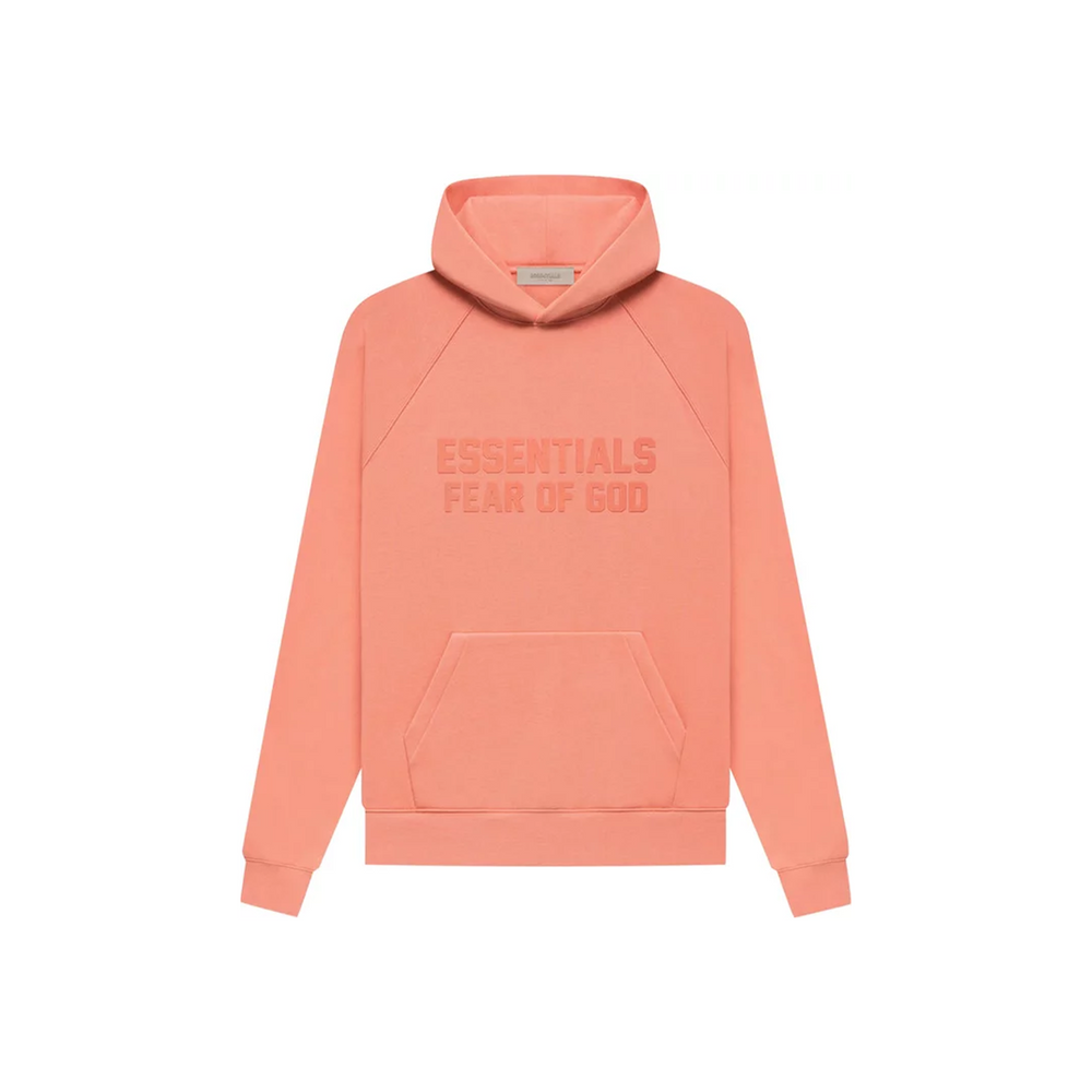 Fear of God Essentials Hoodie Coral (FW22)