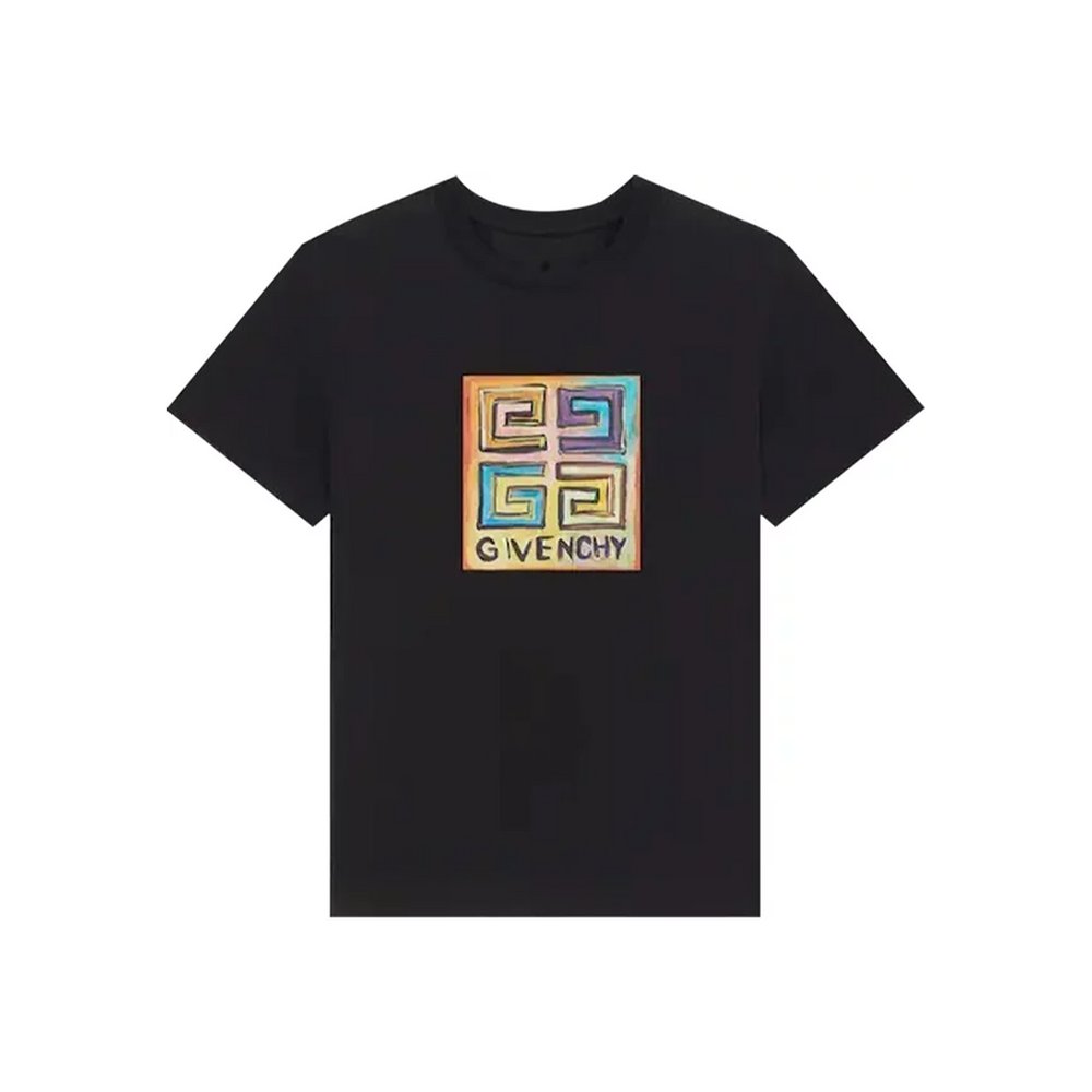 Givenchy 4G Sketch Print Tee Black (Slim Fit)