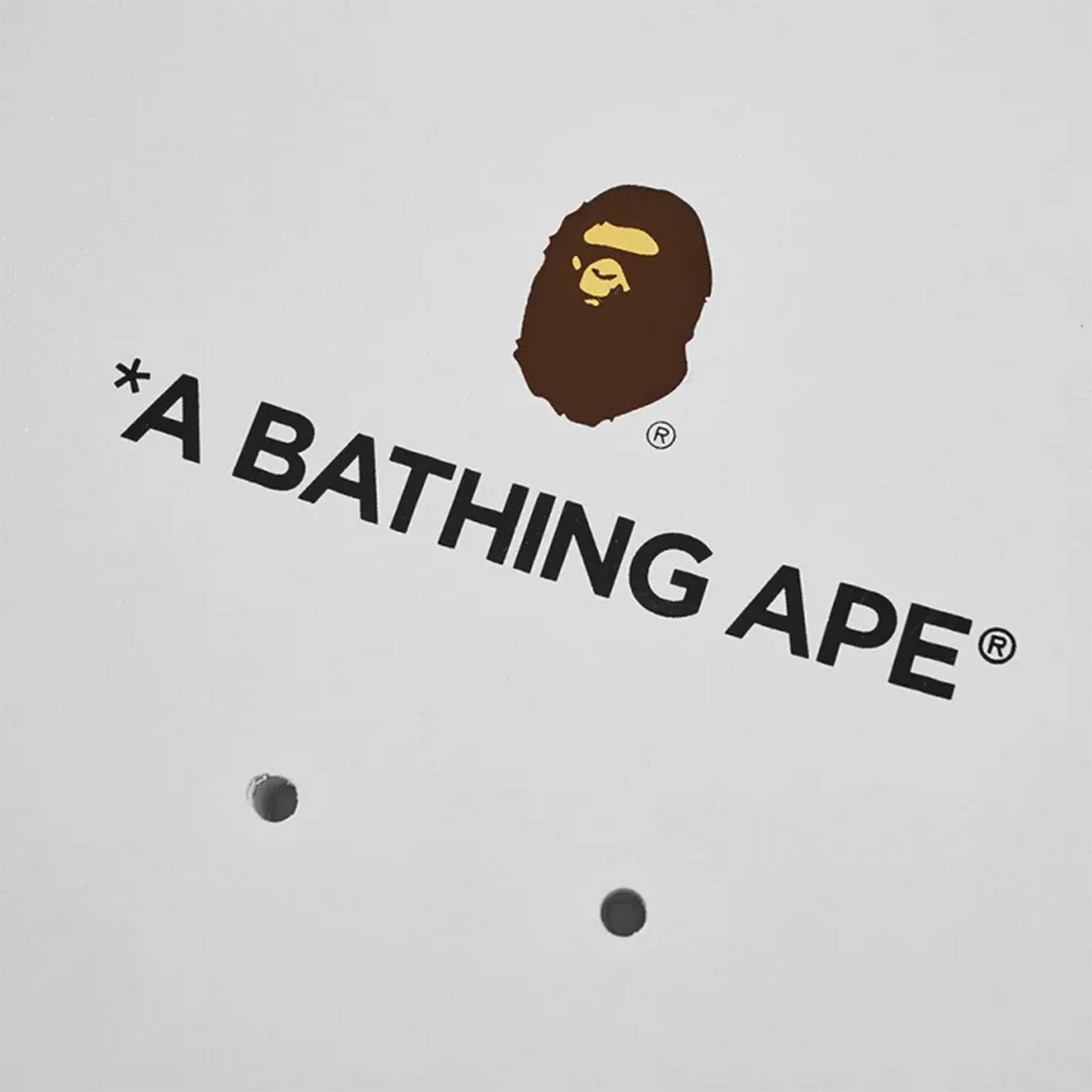 A Bathing Ape Space Camo Skateboard White