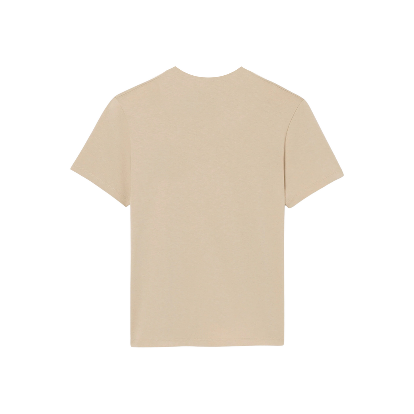 AMI PARIS Contrasted ADC Tee Café Crème (SS25)