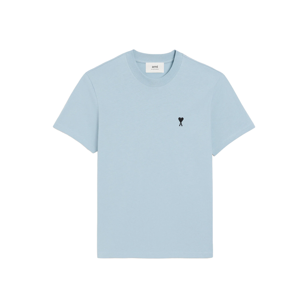 AMI PARIS Contrasted ADC Tee Sky Blue (SS25)