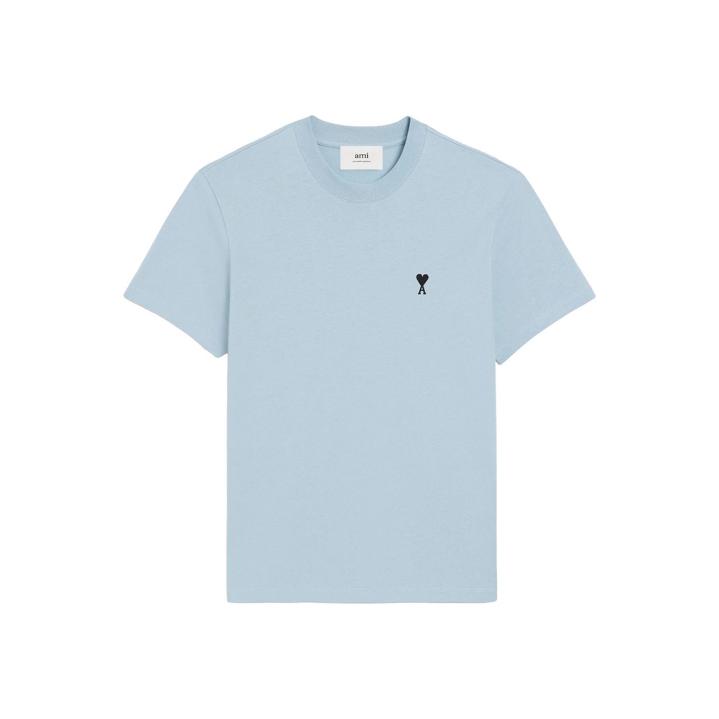 AMI PARIS Contrasted ADC Tee Sky Blue (SS25)