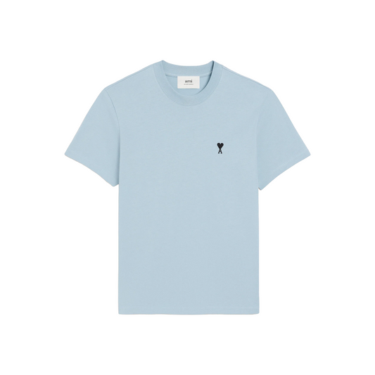 AMI PARIS Contrasted ADC Tee Sky Blue (SS25)