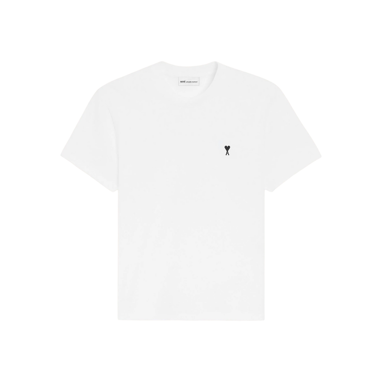 AMI PARIS Contrasted ADC Tee White (SS25)