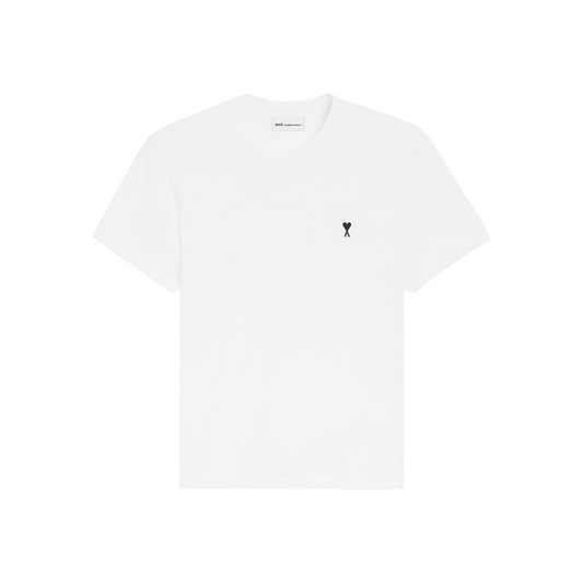 AMI PARIS Contrasted ADC Tee White (SS25)