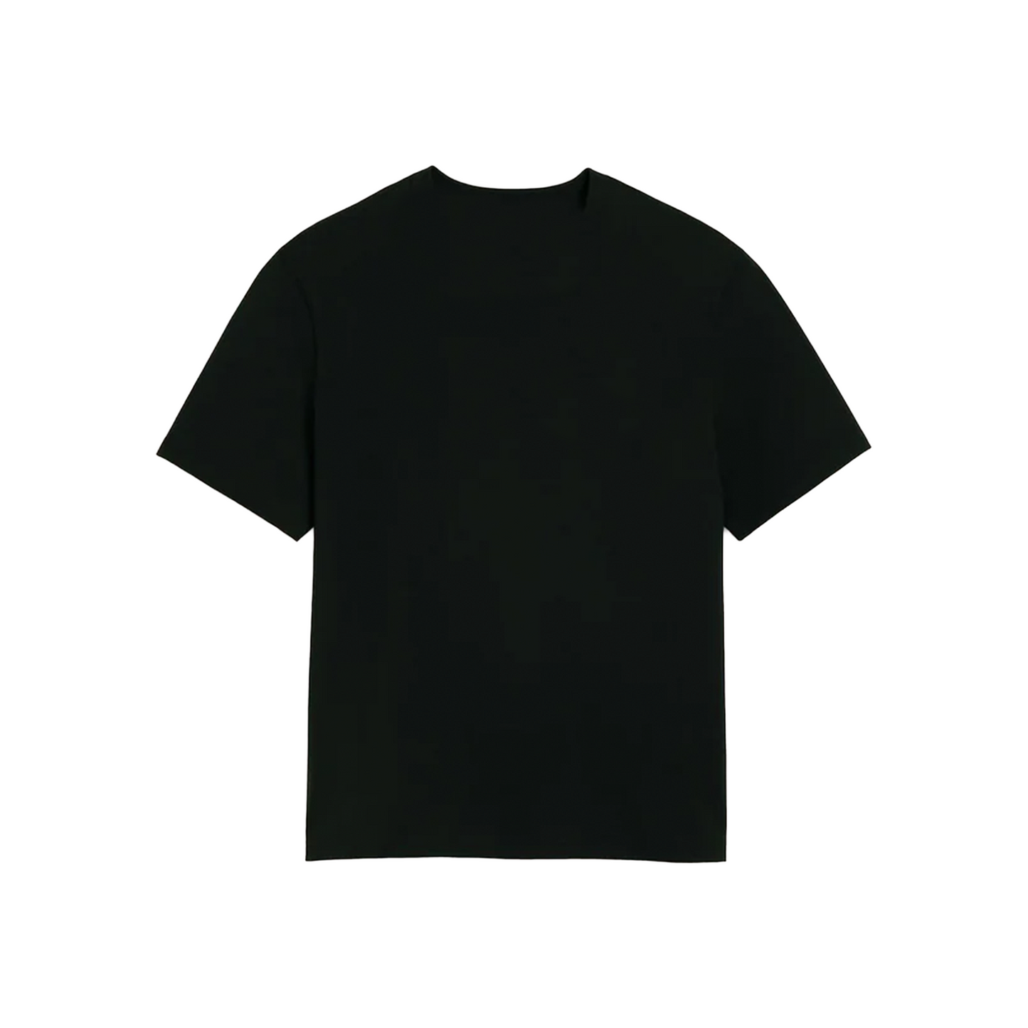 AMI PARIS Embossed Heart Tee Black (SS24)
