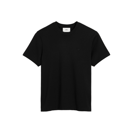 AMI PARIS De Coeur Jersey Tee Black (FW24)