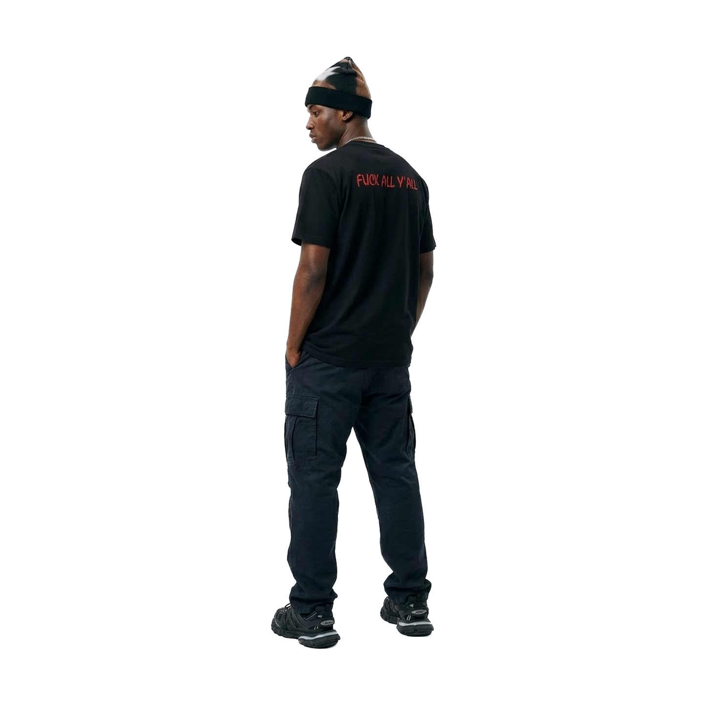 Supreme Split Tee Black (FW25) – STEALPLUG KL Supreme Split Tee Black (FW25) – STEALPLUG KL