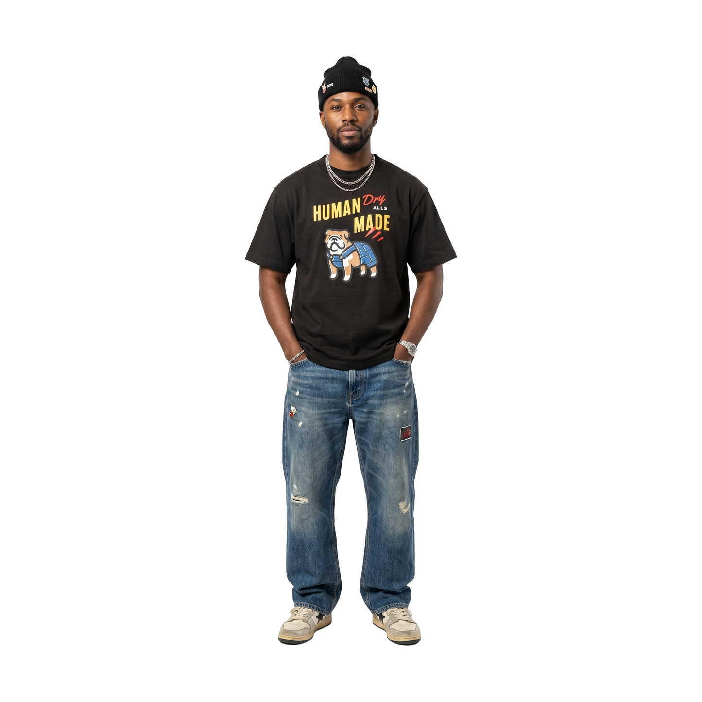 Human Made Dog Graphic #15 Tee Black (SS26)