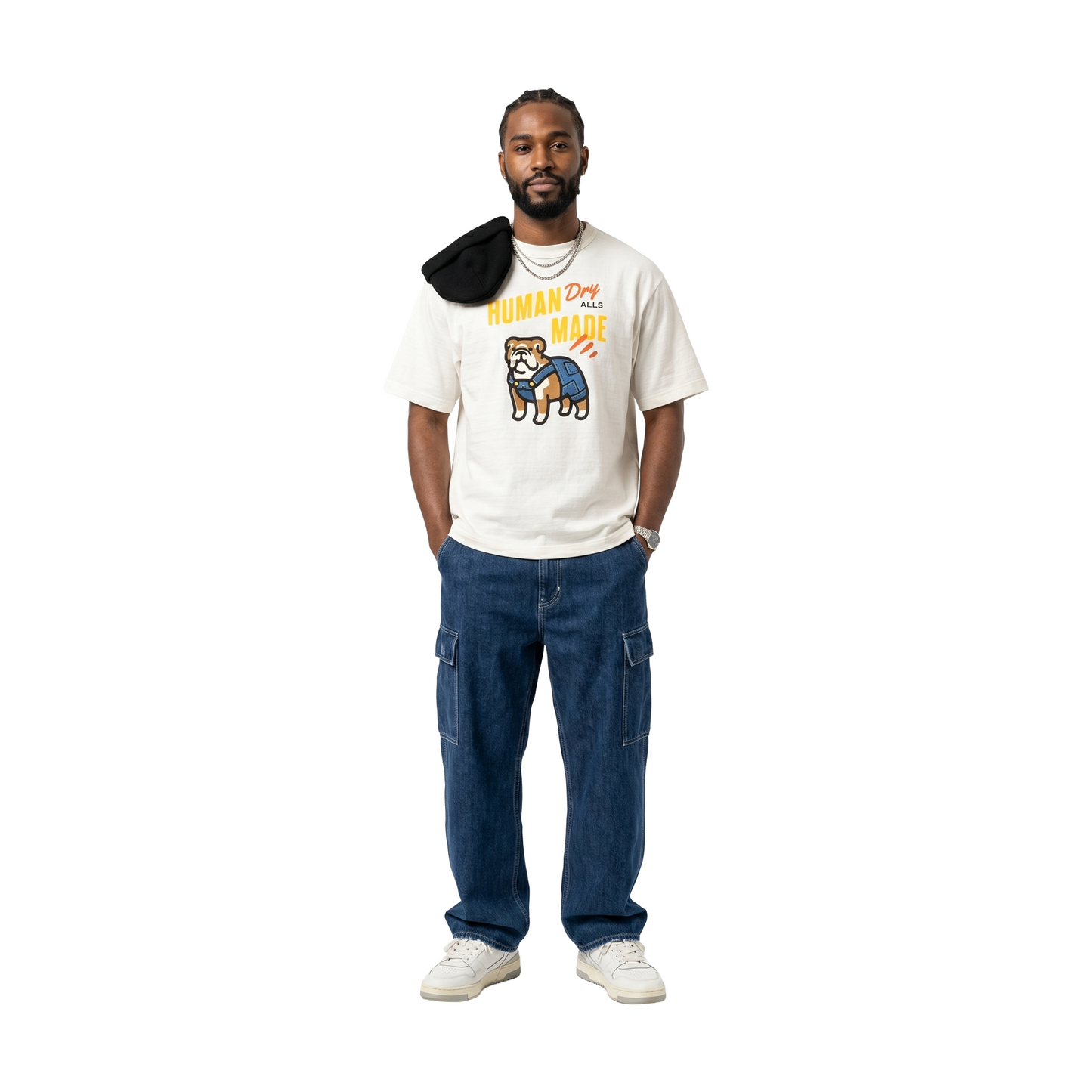 Human Made Dog Graphic #15 Tee White (SS26)