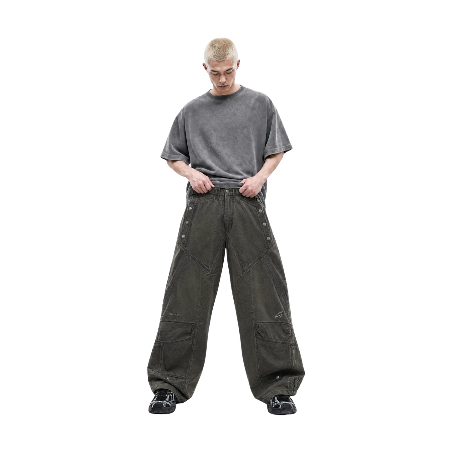 RAW/21 Rift Cargo Pants Washed Grey (SS26)