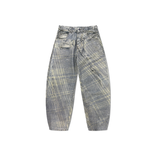 RAW/21 Split Print Denim Pants (SS26)