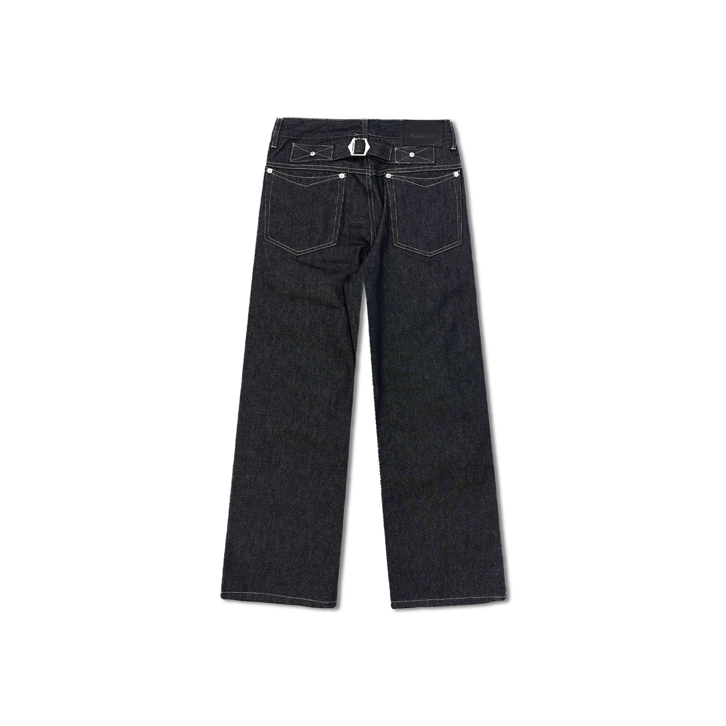 RAW/21 Rigid Straight Denim Pants Raw Indigo (SS26)