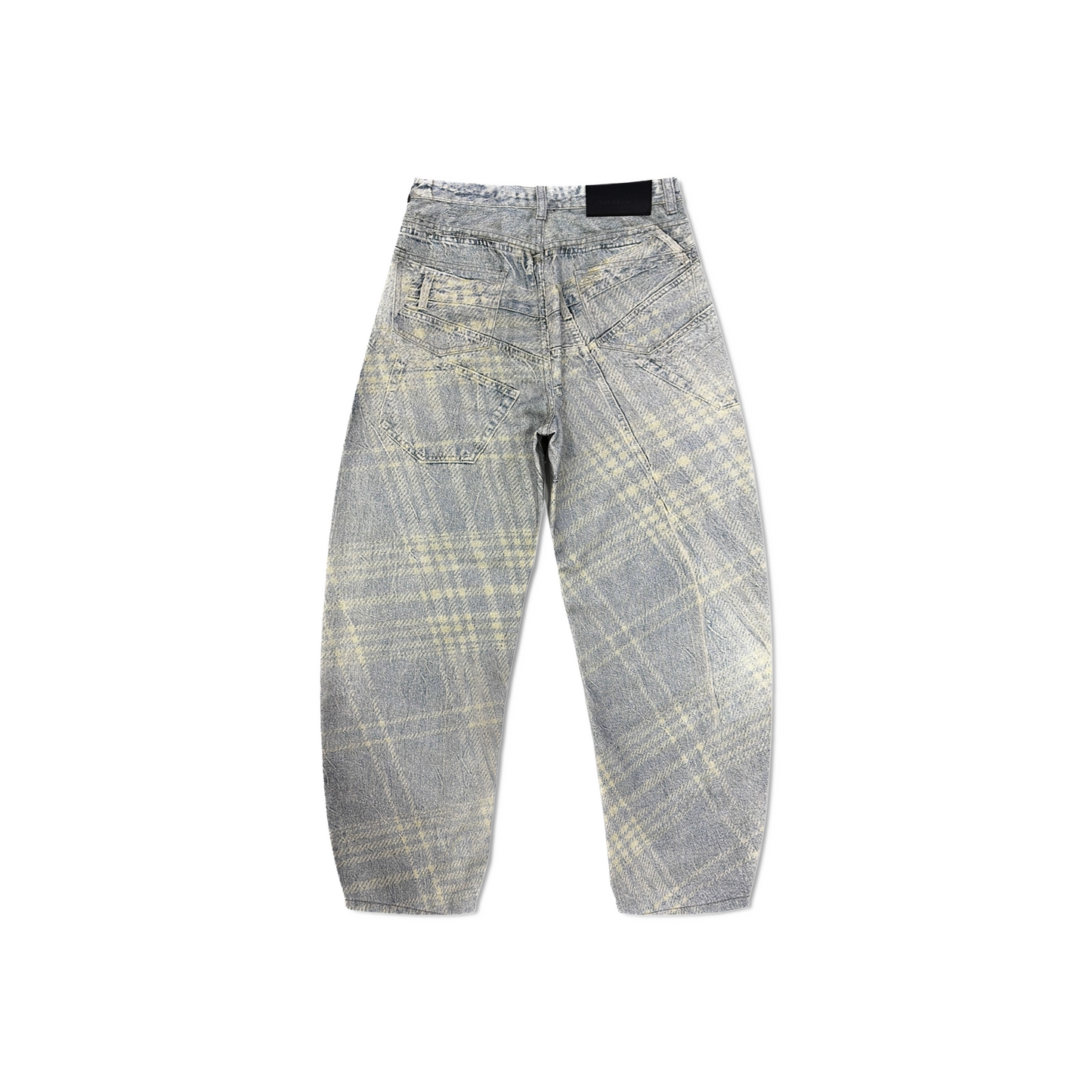 RAW/21 Split Print Denim Pants Washed Grey (SS26)