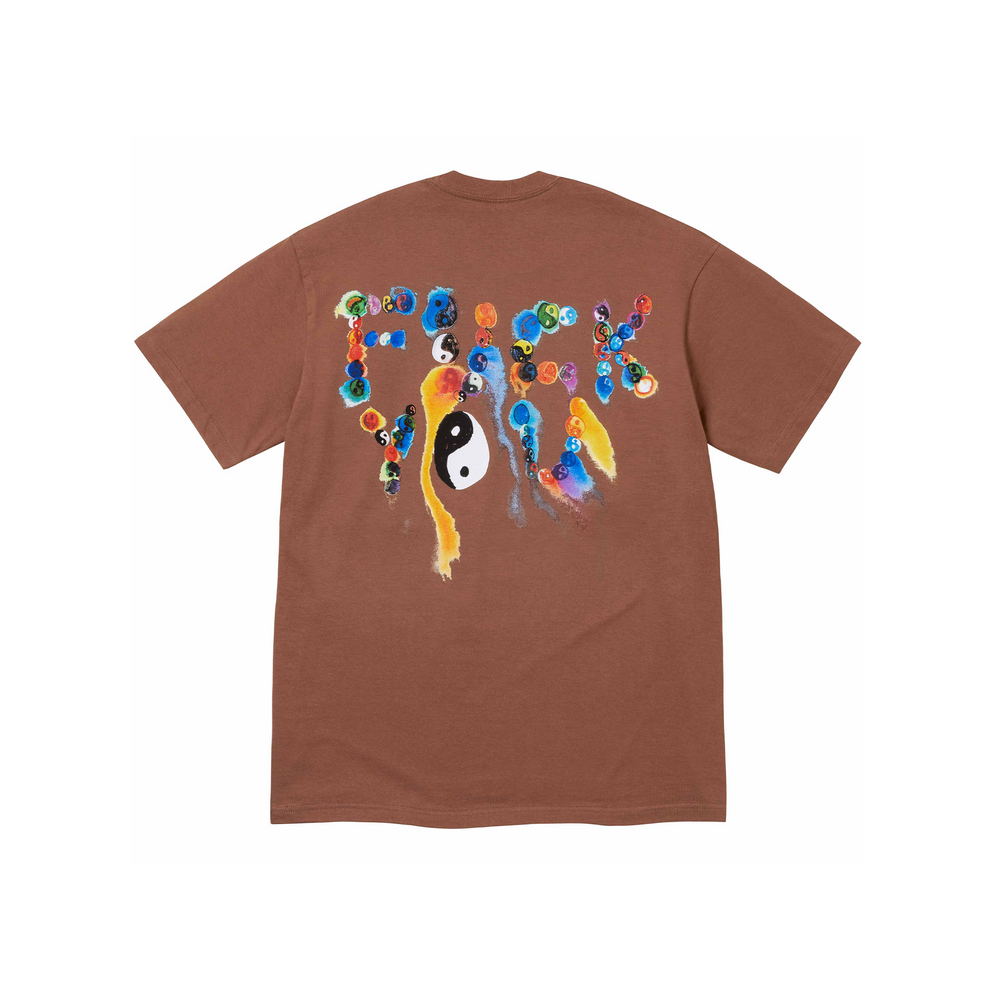 Supreme Yin Yang Tee Brown (FW23)