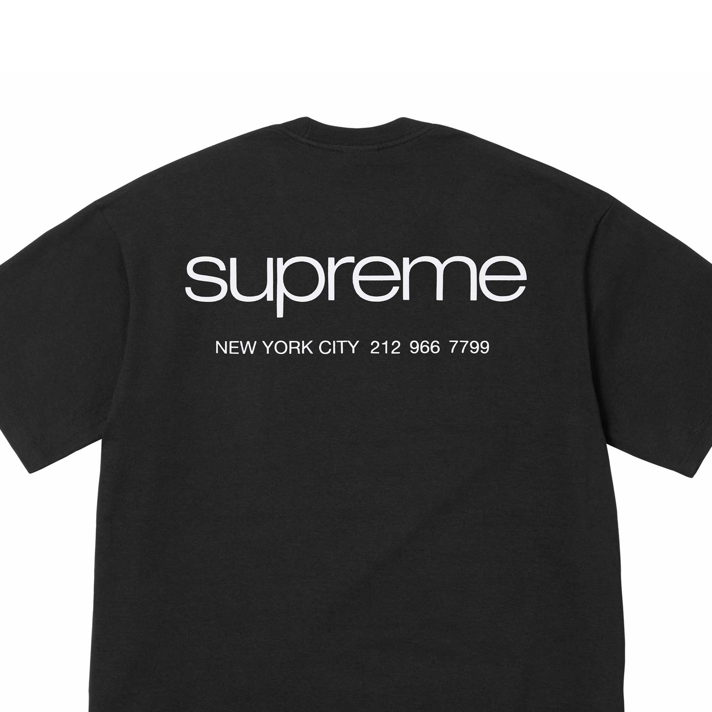 Supreme NYC Tee Black