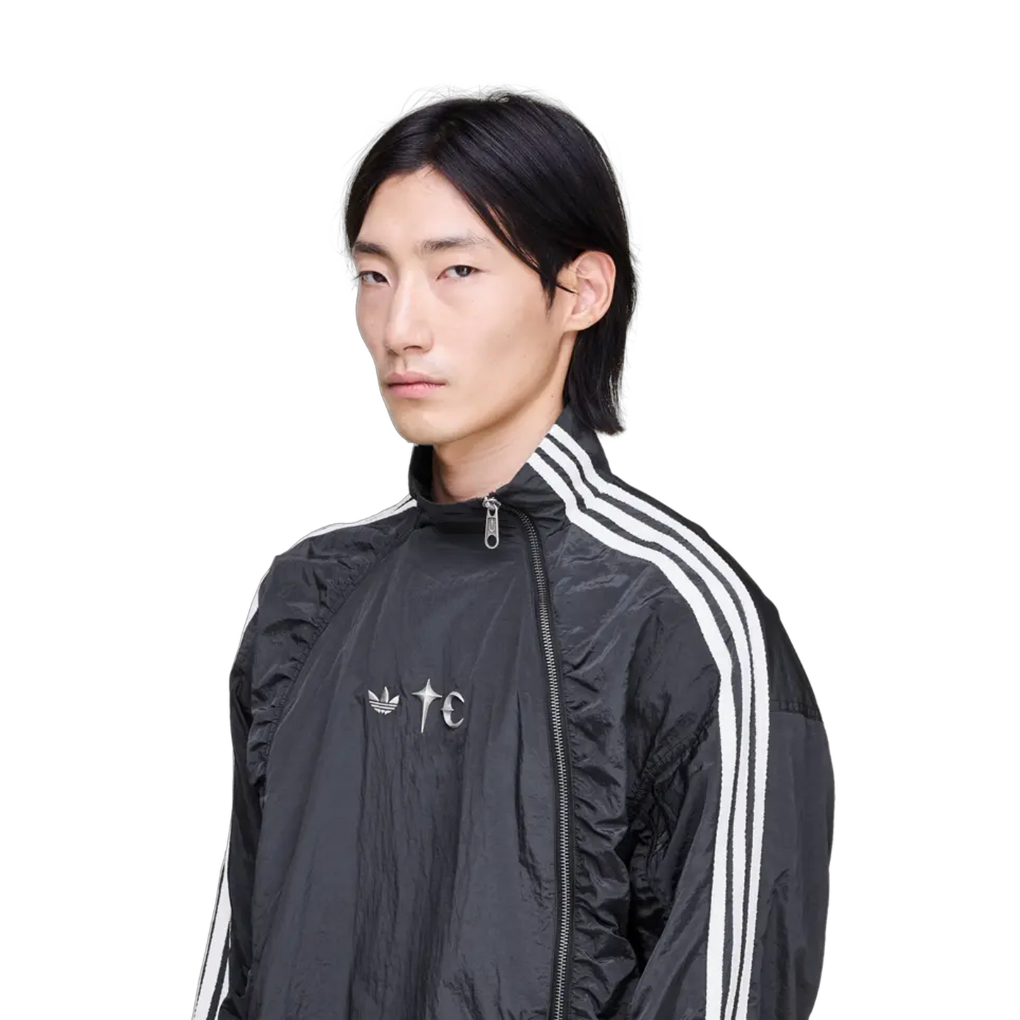 adidas x Thug Club Woven Track Top Black/Silver Metallic (FW25)