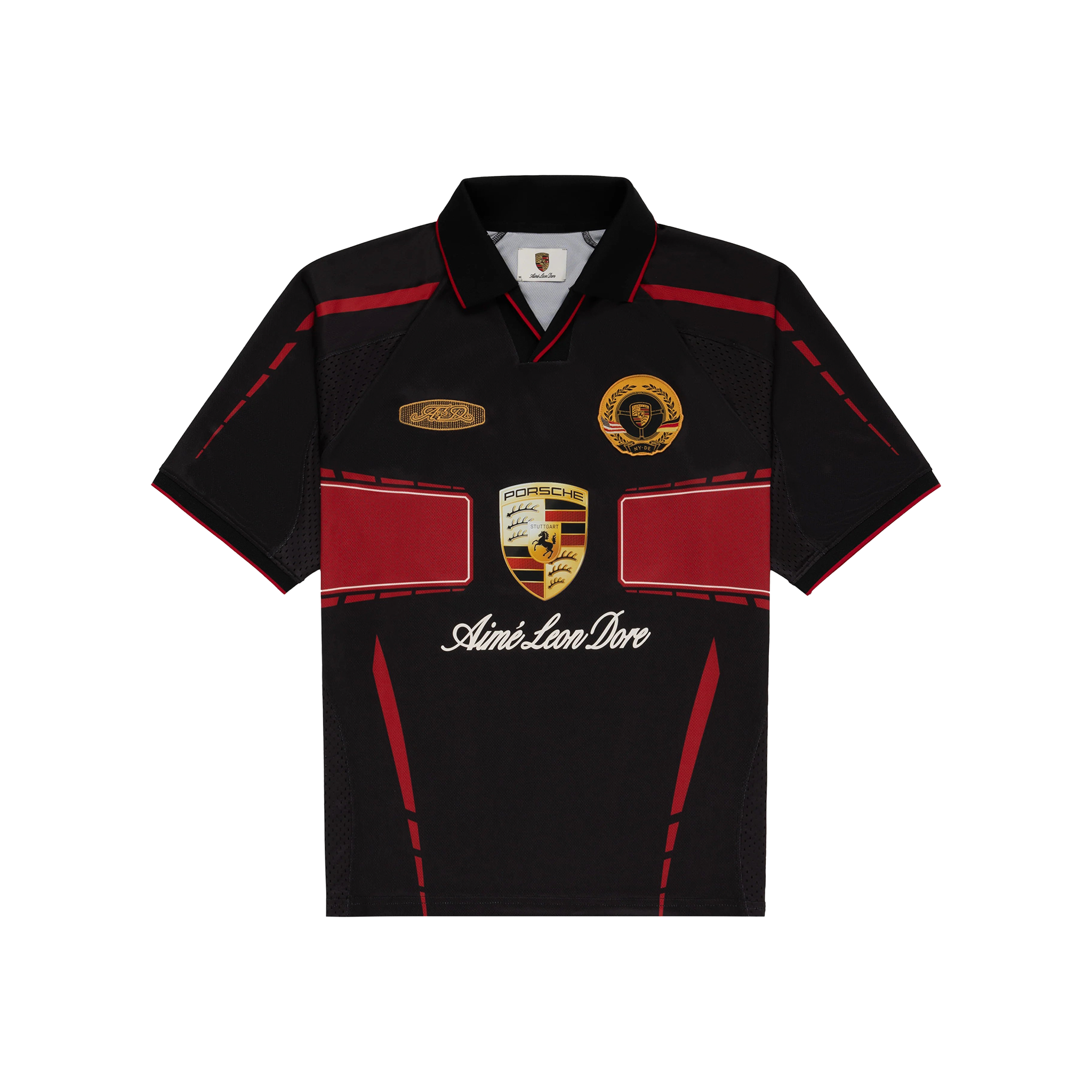 Aime Leon Dore x Porsche 993 Turbo Team Jersey Jet Black (FW24)