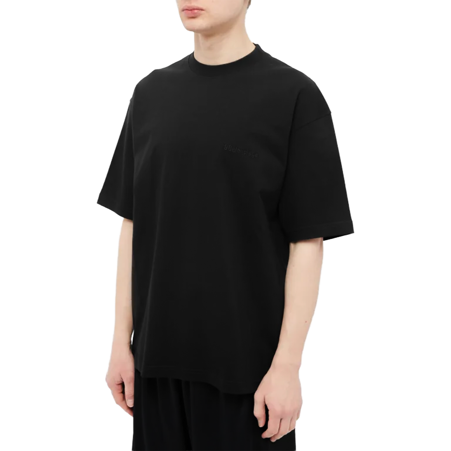 BALENCIAGA BB Corporate Medium Fit Tee Black (SS23)