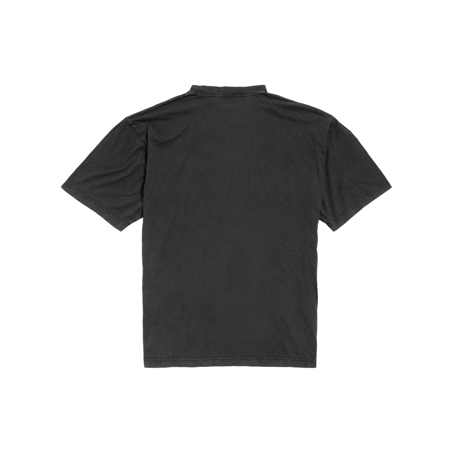 BALENCIAGA BB Icon Stencil Medium Fit Tee Faded Washed Black (FW24)