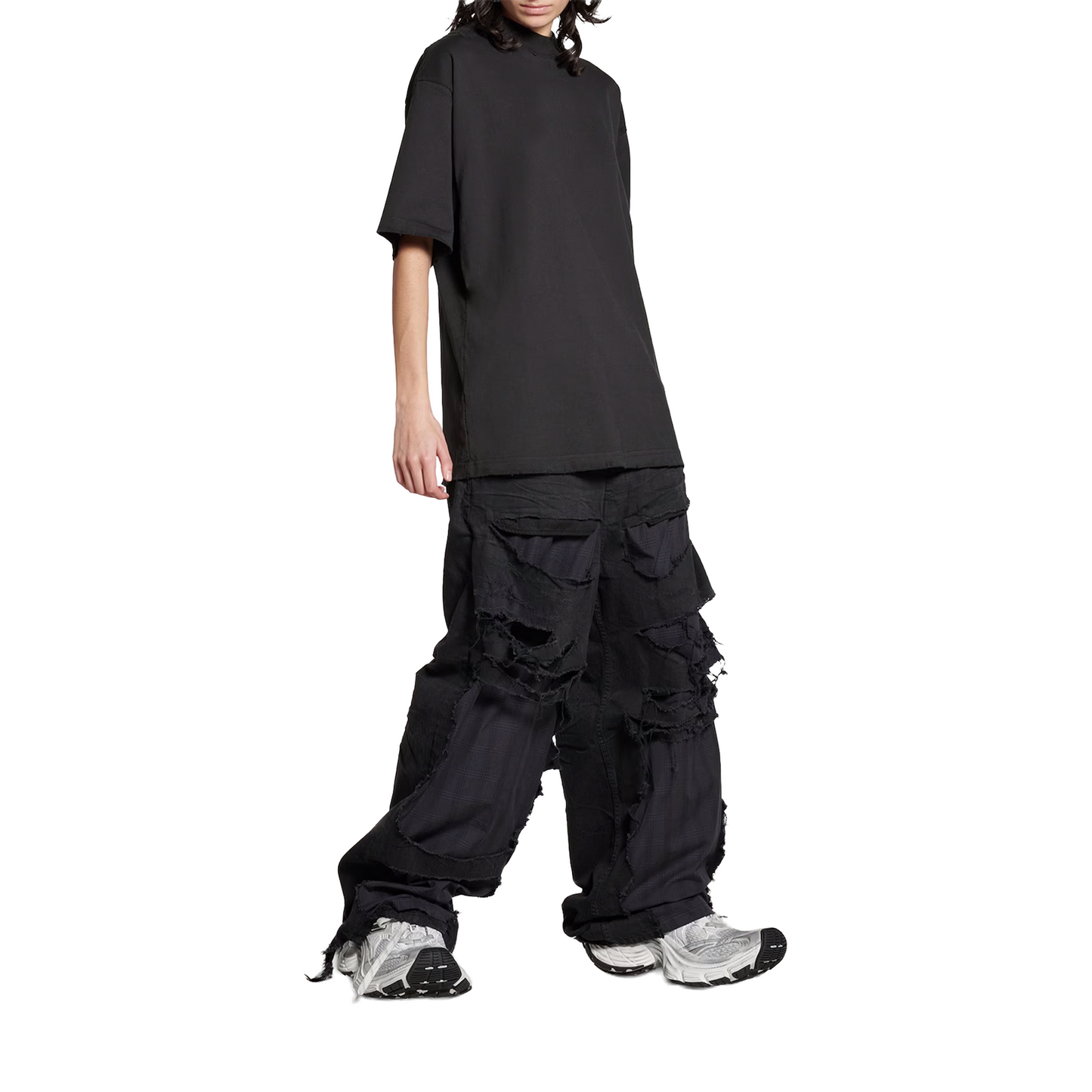 BALENCIAGA Back Large Fit Tee Black (FW23)