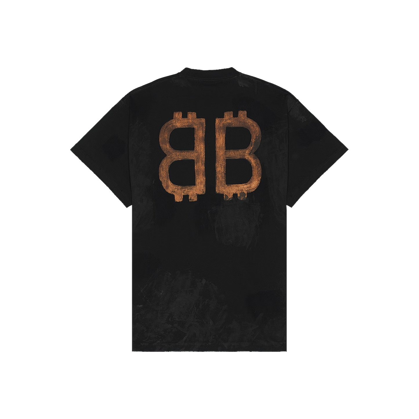 BALENCIAGA Crypto Oversized Tee Washed Black (FW23)