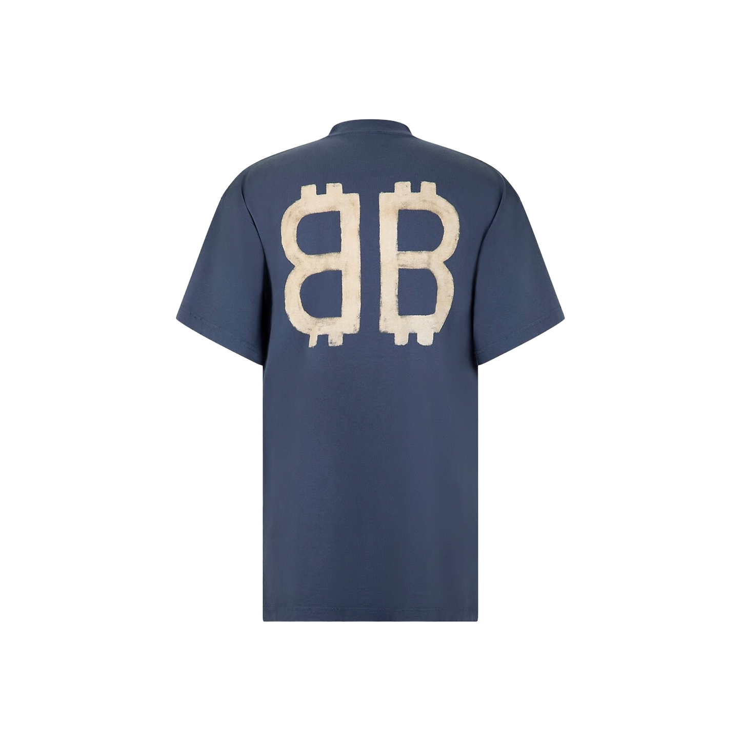 BALENCIAGA Crypto Oversized Tee Washed Blue (FW23)