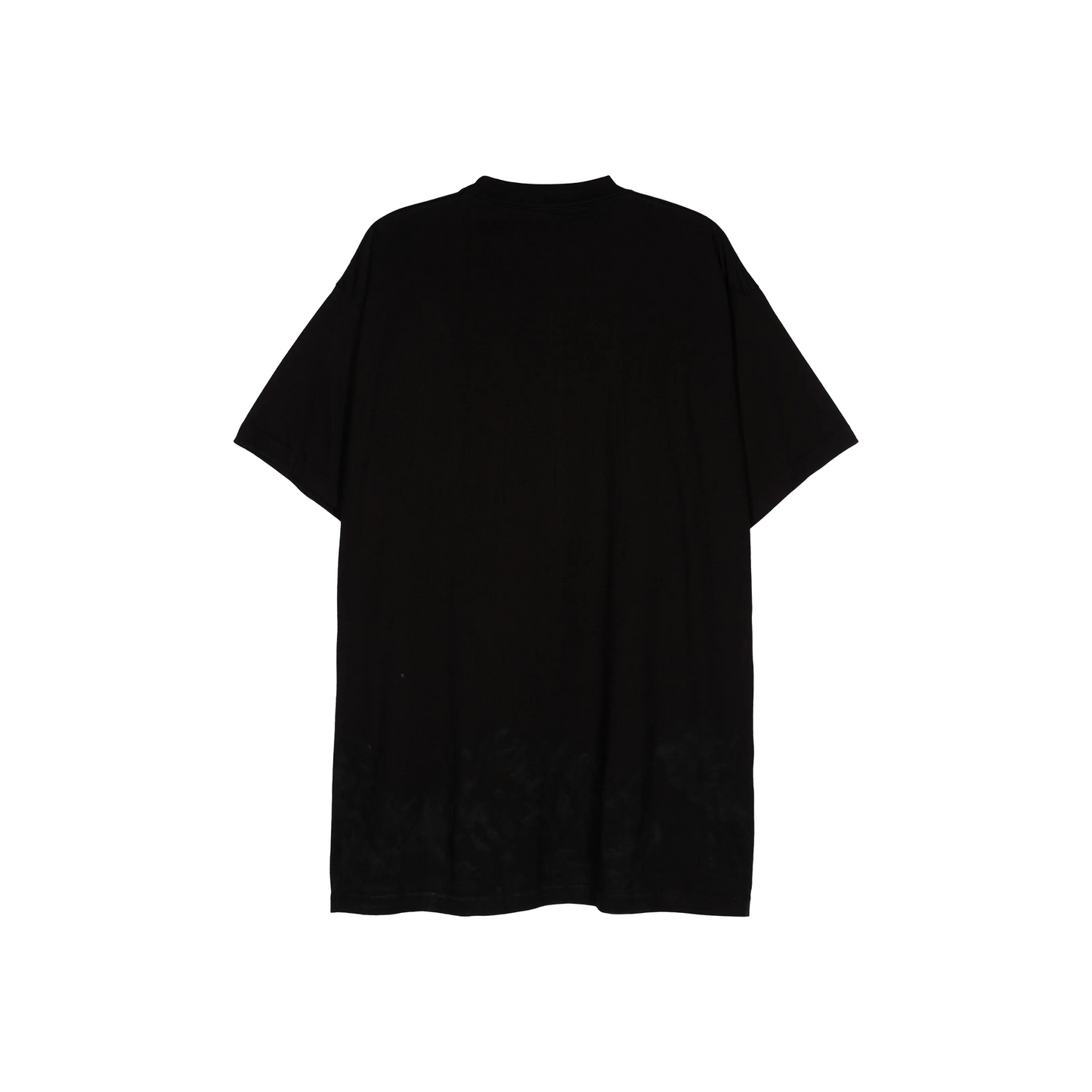 BALENCIAGA Metal BB Stencil Vintage Cotton Oversized Tee Black (SS24)