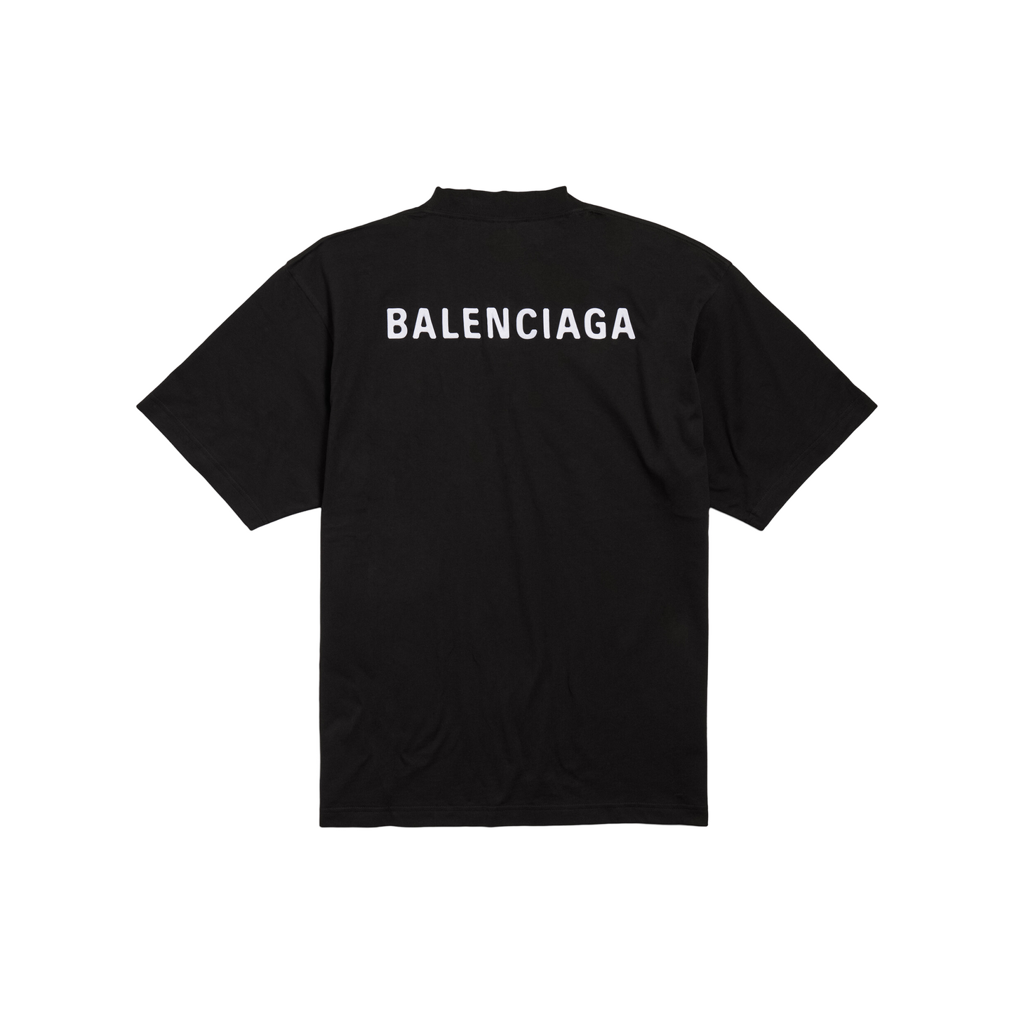 BALENCIAGA New Balenciaga Medium Fit Tee Black (FW24)