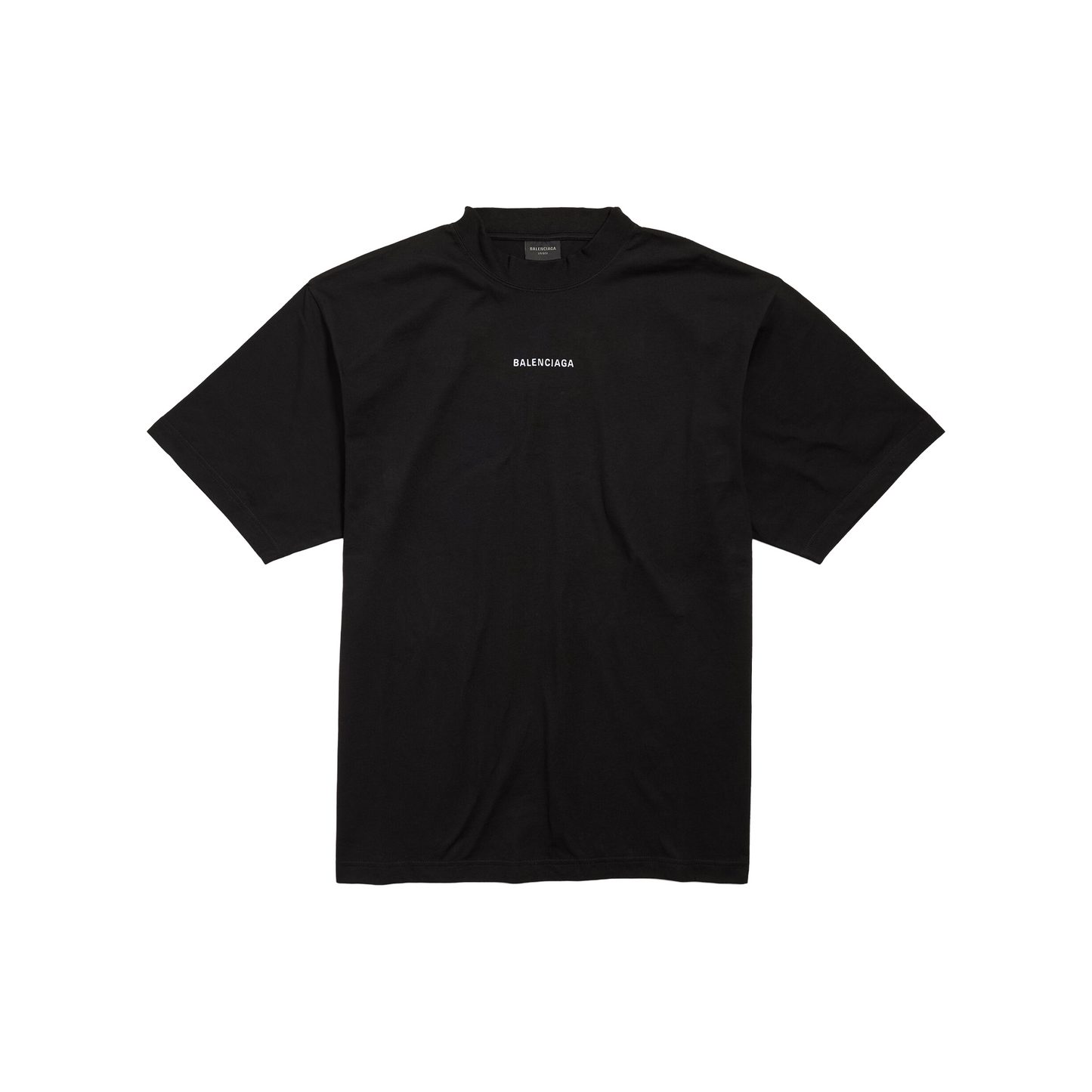 BALENCIAGA New Balenciaga Medium Fit Tee Black (FW24)