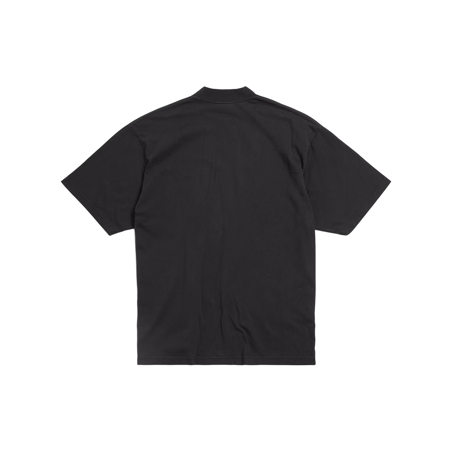 BALENCIAGA Political Stencil Medium Fit Tee Black/White (SS25)