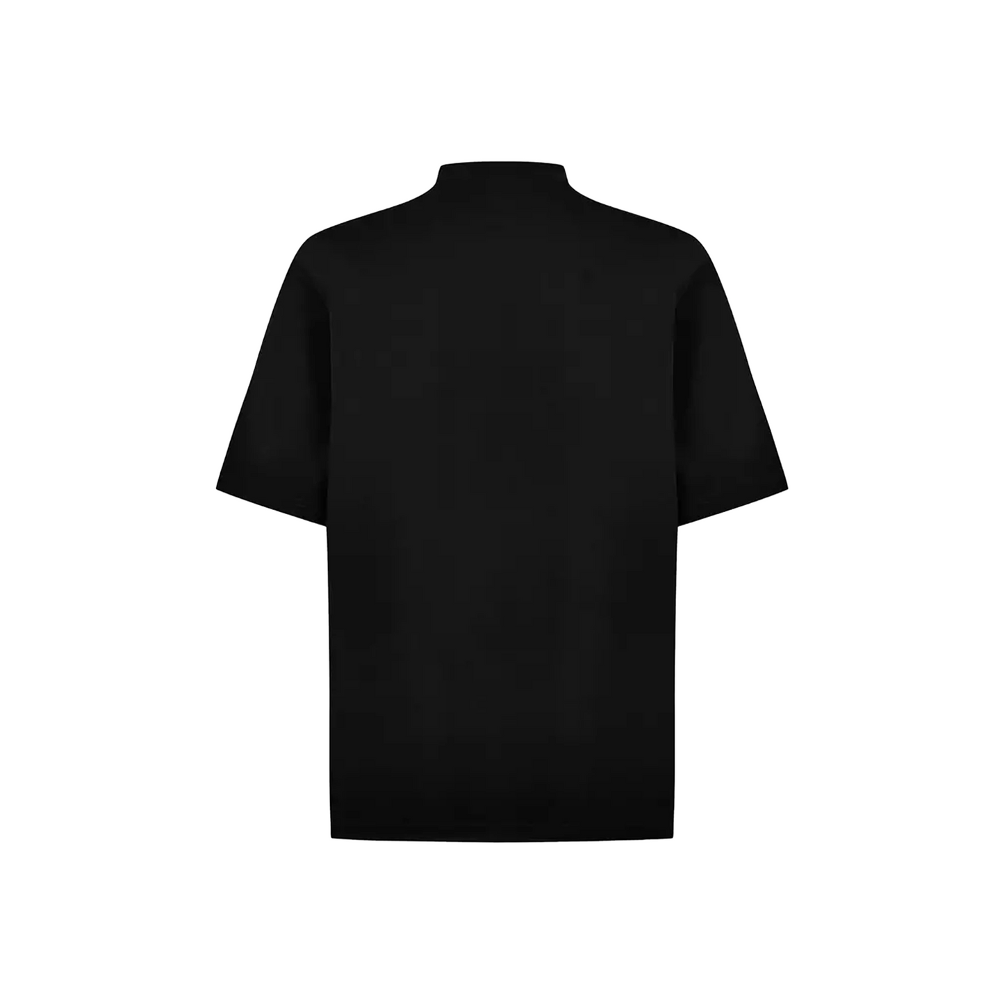 BALENCIAGA Reverse Logo Medium Fit Tee Black/White (SS25)