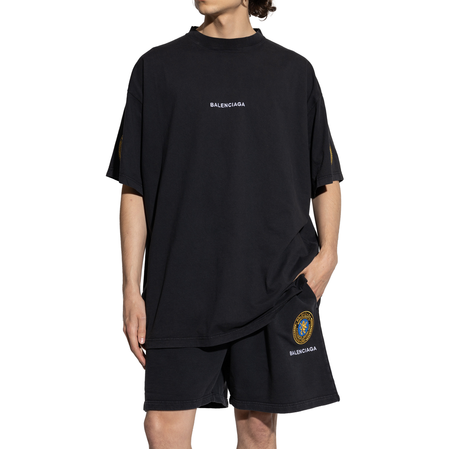 BALENCIAGA Uniform Merch Dry Jersey Oversized Tee (SS25)