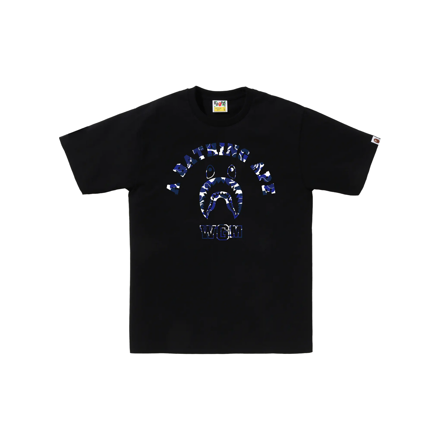 BAPE.COM Shark College Tee Black (FW24)