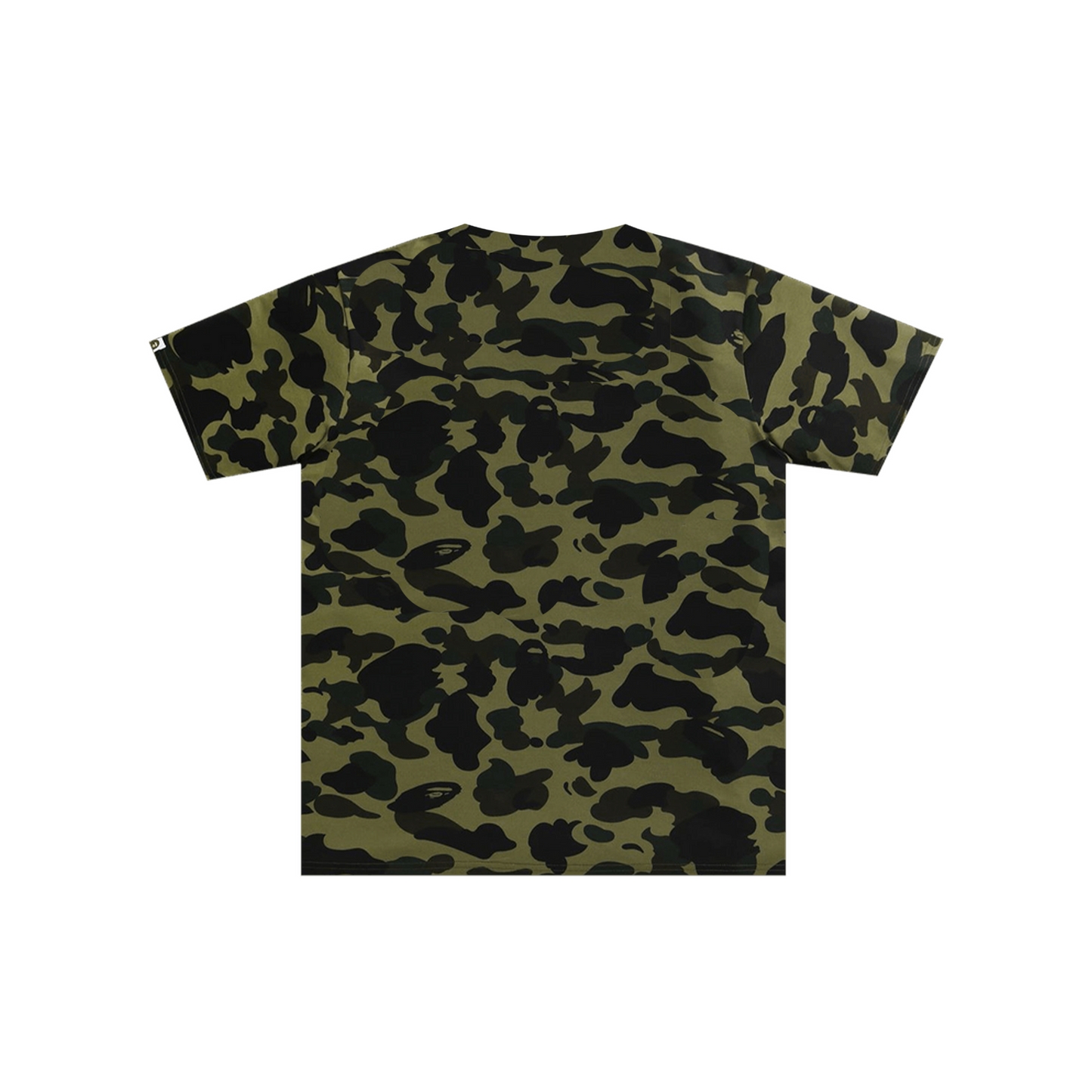 BAPE 1st Camo College Tee Green (SS21)