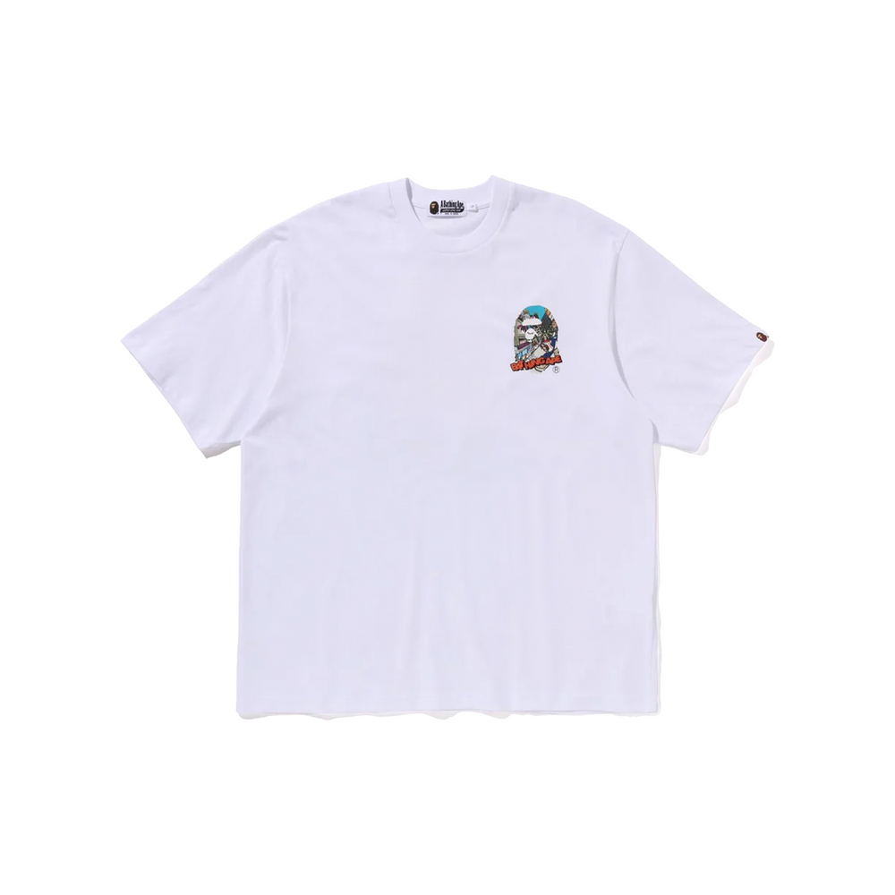 BAPE Comic Art Ape Head Tee White (FW24)