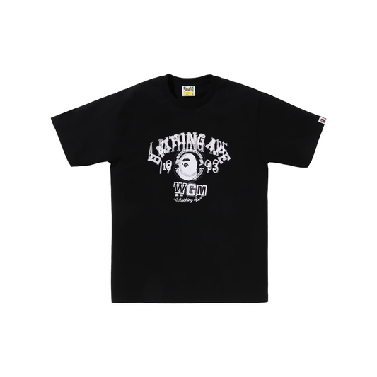 BAPE Layered College Relaxed Fit Tee Black (SS24)