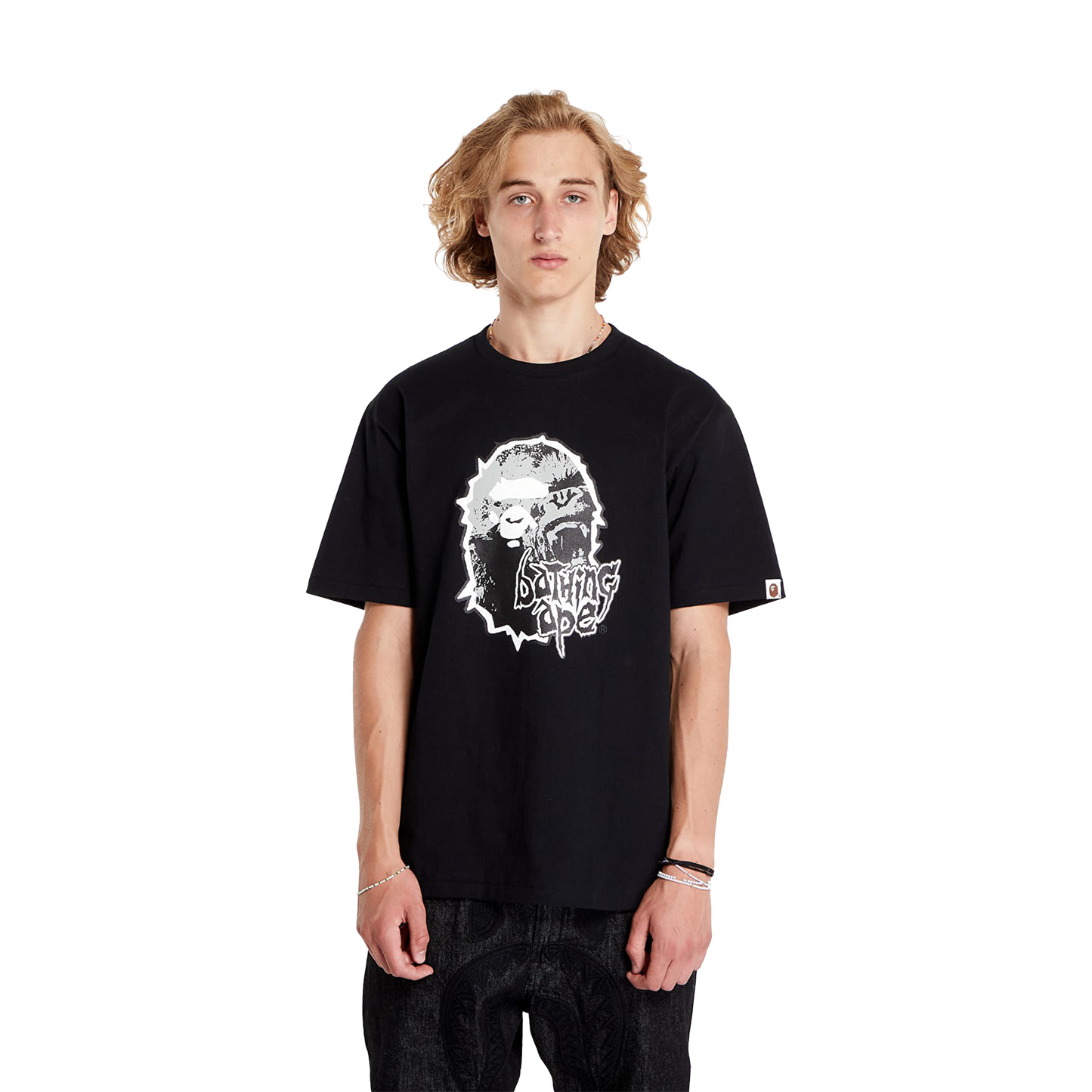 BAPE Mad Ape Head Tee Black (SS24)