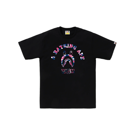 BAPE STORE® Guangzhou Shark College Tee Black (FW24)